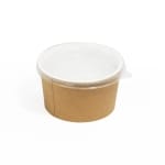 Bol supa carton natur + capac
