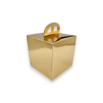 Cutii tort aurii square handle