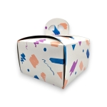Cutii tort desen pie handle