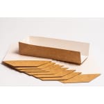 Tavita carton natur pentru bagheta