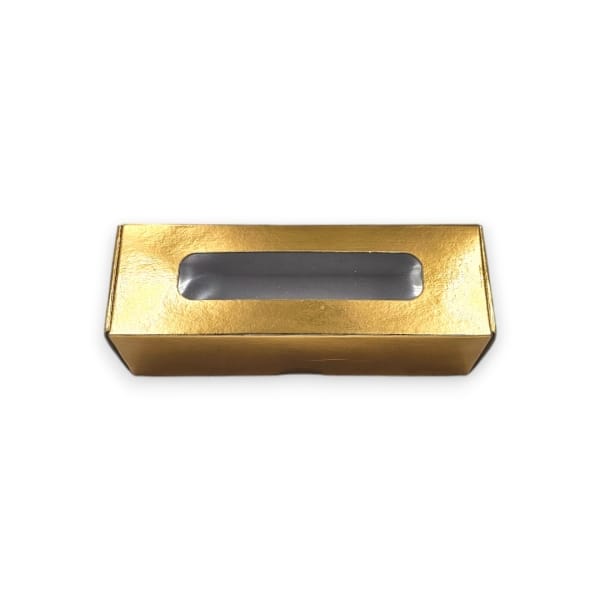 Cutii macarons aurii