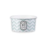 Bol inghetata zig zag albastru 5 oz, 50 buc/set