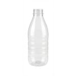 Sticle cu gura larga 2 L, PET, transparent