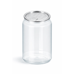 Doze PET transparente cu capace (normal sau desert), 50 buc/set