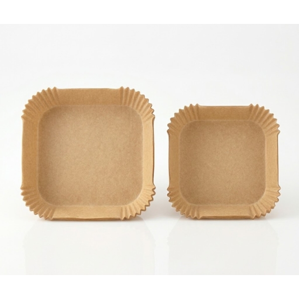 Hartie de copt Air Fryer patrata, 50 buc/set