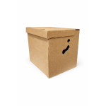 Cutii arhivare CO3 B natur 320X300X320 mm 50 buc set - Cutii Arhivare Naturale 50 Buc 320 mm - imagine 2