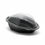 Caserola pp pui cu capac transparent, 50 buc/set