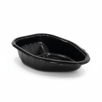 Caserola pp pui cu capac transparent, 50 buc/set