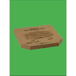 CUTII PIZZA TESITA GENERIC 100 SET NATUR 420x420x40 - Cutii Pizza Natur 420x420 - imagine 5