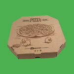 CUTII PIZZA GENERIC TESITA 100 SET NATUR 240X240X35 - Cutii Pizza Naturale 100 Set - imagine 4