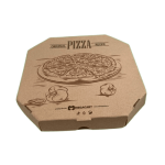 CUTII PIZZA GENERIC TESITA 100 SET NATUR 240X240X35 - Cutii Pizza Naturale 100 Set - imagine 6