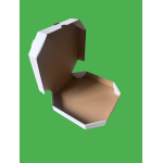 CUTII PIZZA TESITA 100 SET ALB 240X240X35 - Cutii Pizza Tesita Albe - imagine 5