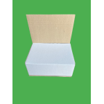 CUTII CLASICE CO5 BAX 50 BUC SET ALB 300X205X180 MM - Cutii Clasice Alb 50 Buc 180 MM - imagine 7
