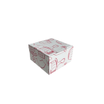 Cutie autoformare 100 buc set alb pretiparit 100x100x60 mm - Cutii Autoformare Alb Pretiparit