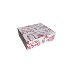 Cutie autoformare 100 buc set alb pretiparit 150x125x50 mm - Cutii Autoformare Alb Pretiparit