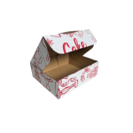Cutie autoformare 100 buc set alb pretiparit 150x125x50 mm - Cutii Autoformare Alb Pretiparit - imagine 4