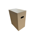 CUTII CLASICE CU MANER CO3 BAX 50 BUC SET NATUR 330X200X380 MM - Cutii Clasice Transport Natur - imagine 4