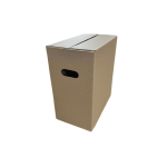 CUTII CLASICE CU MANER CO3 BAX 50 BUC SET NATUR 330X200X380 MM - Cutii Clasice Transport Natur