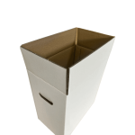 CUTII CLASICE CU MANER CO5 BAX 50 BUC SET NATUR 330X200X380 MM - Cutii Clasice Transport Natur - imagine 4