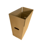 CUTII CLASICE CU MANER CO5 BAX 50 BUC SET NATUR 330X200X380 MM - Cutii Clasice Transport Natur - imagine 3