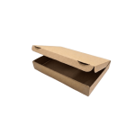 Cutie autoformare 100 buc set natur 228x158x35 mm - Cutii Autoformare Natur 100 Buc - imagine 2