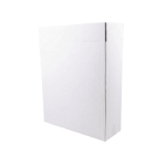 Cutii clasice de vin 3 sticle cu separator CO5 alb 370x130x395 50 buc set - Cutii Vin Cu Separator - imagine 2