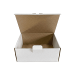 Cutie autoformare 100 buc set alb 160x110x110 mm - Cutii Autoformare Alb 160x110 - imagine 3