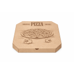 CUTII PIZZA GENERIC TESITA 100 SET NATUR 240X240X35 - Cutii Pizza Naturale 100 Set
