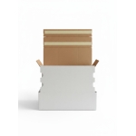 Cutii pentru curierat cu autosigilare CO3 alb 470X350X150 mm 50 buc set - Cutii Curierat Autosigilare Alb 50 Buc - imagine 3