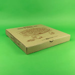 CUTII PIZZA GENERIC 100 SET NATUR 230x200x40 MM - Cutii Pizza Natur 100 BUC - imagine 4
