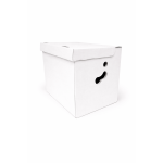 Cutii arhivare CO3 alb 320x300x320 50 buc set - Cutii Arhivare Alb 50 Buc AT31345 - imagine 3