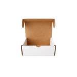 Cutie autoformare CO3 B alb 205x145x35 100 buc set - Cutii Autoformare Alb 100 BUC AT10354-1 - imagine 3